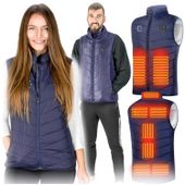 Kamizelka podgrzewana granatowa rozmiar L