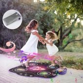 DZIECIĘCA MATA DO TAŃCA ANTYPOŚLIZGOWA wodoodporny MATA 100cm DO TAŃCA LED