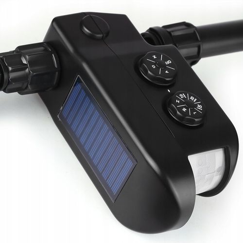 WODNY ODSTRASZACZ ZWIERZĄT KOTY PSY PTAKI KUNY Podczerwień OBRÓT 360° SOLAR na Arena.pl