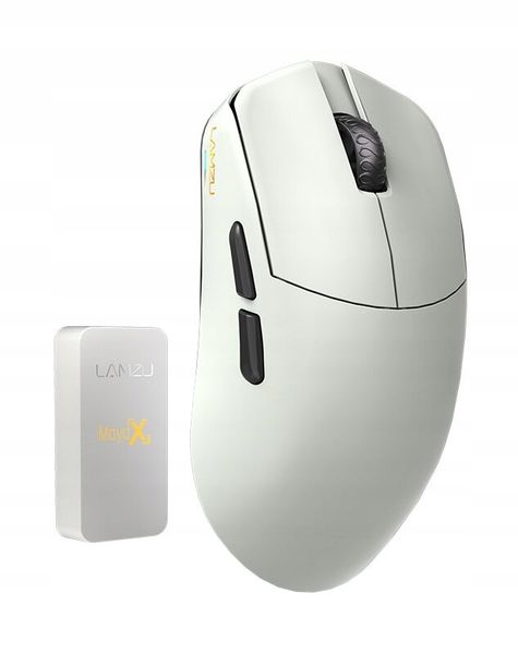 Myszka LAMZU Maya X 8K Cloud Grey zdjęcie 3