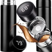 Kubek Termiczny Inteligentny Smart Termos Bidon Led Temperatura Wyświetlacz