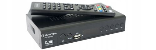 Dekoder MANTA DVBT025PRO Full HD DVB-T2/HEVC/H.265 na Arena.pl
