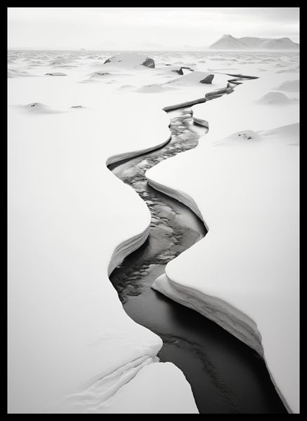 Plakat 39,5x55cm Szczeliny Mrozu zdjęcie 2