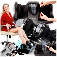 Masażer shiatsu roler do stóp nóg rąk elektryczny akupresura drenaż +pilot