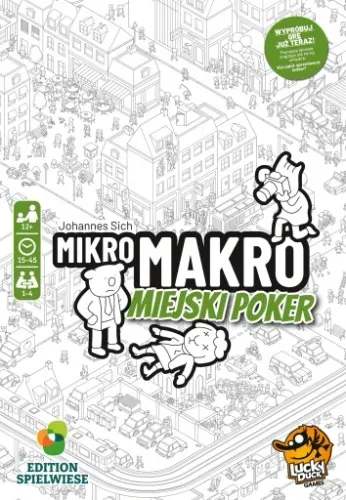 Gra planszowa LUCKY DUCK MikroMakro: Miejski poker na Arena.pl