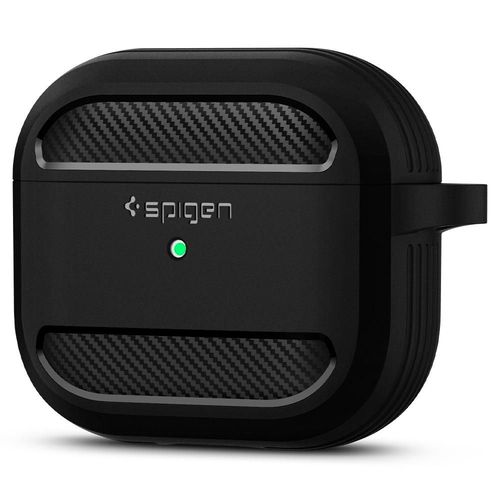 spigen rugged armor apple airpods 3 matte black na Arena.pl