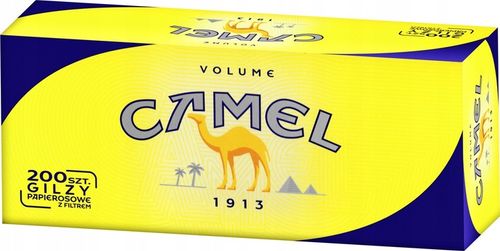 Gilzy papierosowe CAMEL 200szt X 5 na Arena.pl