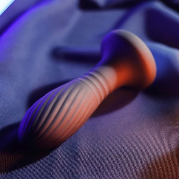 Lighting Anal Plug Black zdjęcie 7