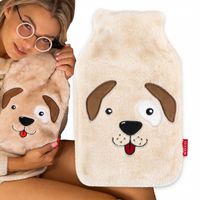 SOXO termofor wesoły piesek duży w pokrowcu 1,8L prezent dla dziewczyny