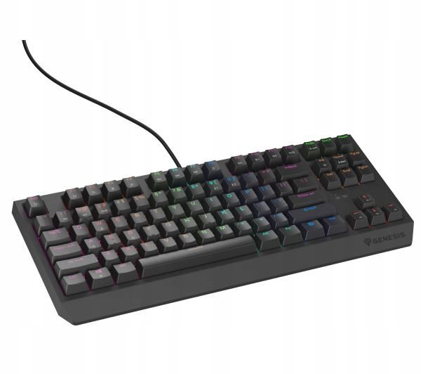 Klawiatura mechaniczna Genesis Thor 230 TKL Lite Outemu Red USB RGB zdjęcie 2