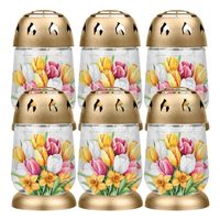 Znicze BOLSIUS 2S 06 Wiosna 17cm 24h 6 sztuk