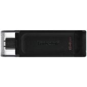 kingston 64gb usb-c 3.2 gen 1 datatraveler 70