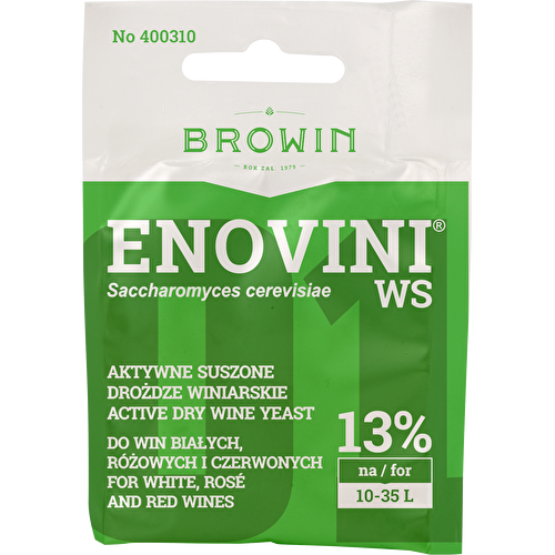 Drożdże Enovini WS do win stołowych zdjęcie 1