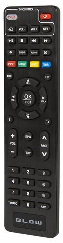 DEKODER TUNER TV DVB-T2 HEVC H.265 FULL HD MINI PILOT DLA SENIORA ZESTAW na Arena.pl