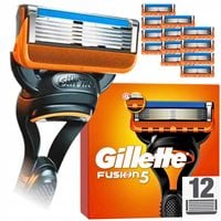 Gillette Fusion 5 ostrza wkłady nożyki wymienne do maszynki Fusion5 12 szt