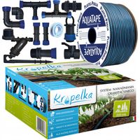 LINIA KROPLUJĄCA NAWADNIANIA GRAWITACYJNEGO NAWADNIANIE KROPELKOWE 200mb