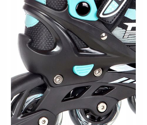 Rolki Regulowane RAVEN Profession Black/Mint 38-42 na Arena.pl