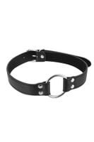 open mouth gag black