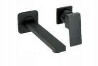 Bateria umywalkowa podtynkowa STELLMAN CZARNA