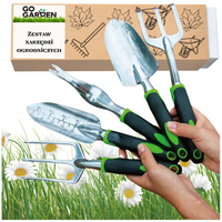 zestaw narzędzi ogrodowych ogrodniczych pazurki łopatka grabki komplet
