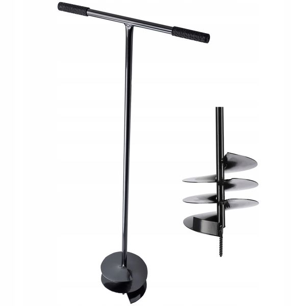 ŚWIDER RĘCZNY DO ZIEMI GRUNTU GLEBY DOŁOWNIK 200mm zdjęcie 4