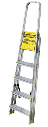 Drabina aluminiowa Bayersystem BS-DA5 120kg na Arena.pl
