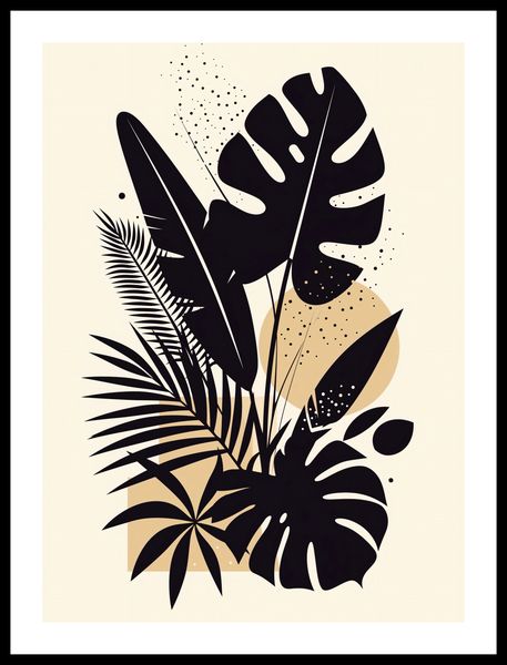 Plakat 40x55cm Tropikalny Raj zdjęcie 3