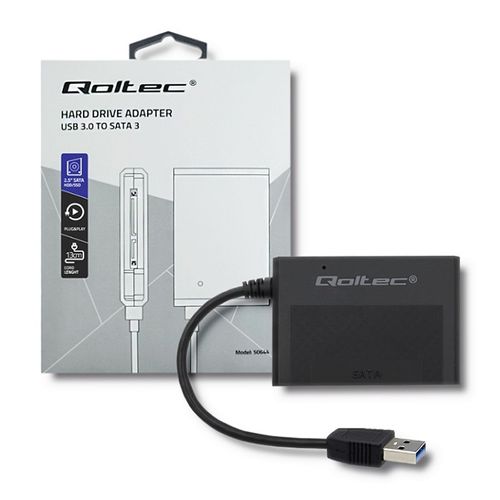 Qoltec Adapter USB 3.0 do dysków HDD/SSD 2.5" SATA3 na Arena.pl