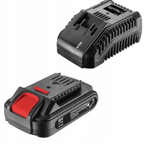 Zestaw Energy + Akumulator Bateria 2Ah + Ładowarka GRAPHITE NEO TOOLS na Arena.pl