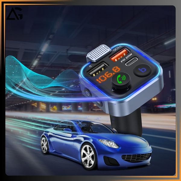 TRANSMITER BLUETOOTH SAMOCHODOWY FM 3x USB ADAPTER SZYBKA ŁADOWARKA MP3 zdjęcie 13