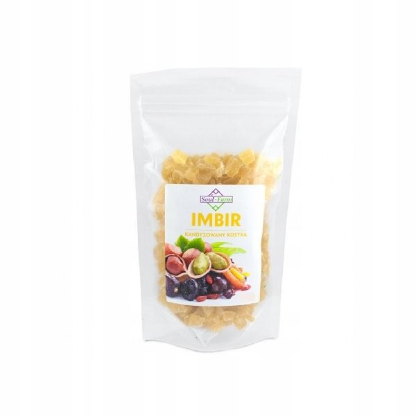 Imbir kandyzowany 150g Soul-Farm zdjęcie 1