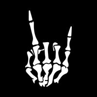 Naklejka Wlepka Kościste Palce Rogi Znak Symbol Niewierność Zdrada Oszustwo