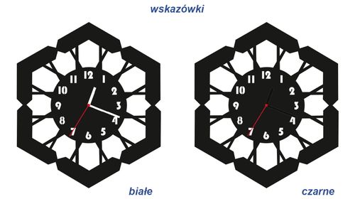 ZEGAR ŚCIENNY RETRO 58cm XXL 135.11 na Arena.pl