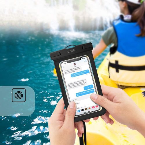 TECH-PROTECT UWC9 UNIVERSAL WATERPROOF CASE 8.9 INCH BLACK/ORANGE na Arena.pl