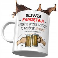 Kubek Dla Oliwii Koleżanki Przyjaciółki Żony Z Nadrukiem Ze Zdjęciem