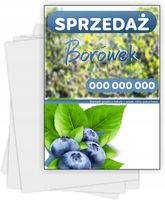Ulotki A4 reklamowe firmowe 5000szt różne wzory SPRZEDAŻ BORÓWEK