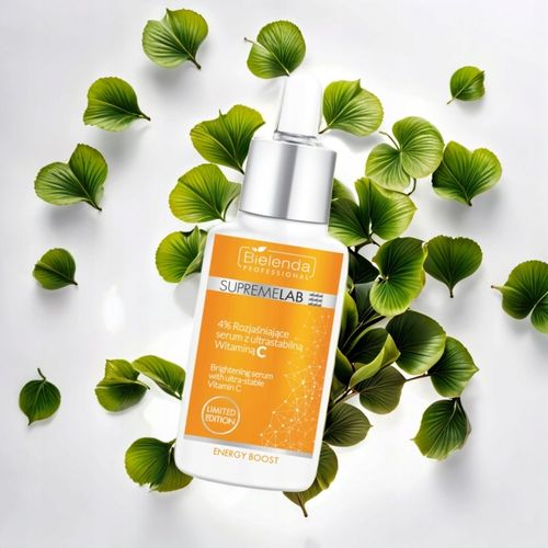 BIELENDA SERUM DO TWARZY SUPREMELAB 4% ROZJAŚNIAJĄCE Z WITAMINĄ C 30ML na Arena.pl