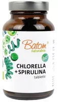 Chlorella + Spirulina BIO 240 Tabletek - Batom