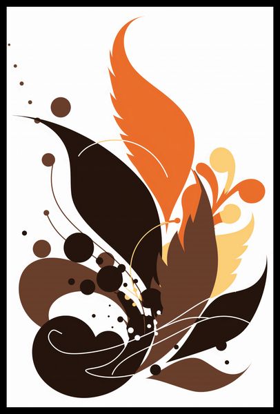 Plakat 40x60cm Ognie Jesienne zdjęcie 2