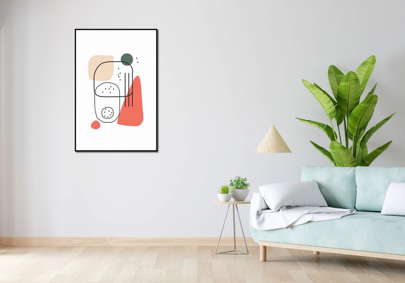 Plakat 68x101cm Przestrzenność zdjęcie 4