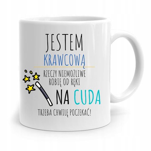 Kubek Prezent Krawcowej Krawca Jestem Krawcową Z Nadrukiem Ze Zdjęciem na Arena.pl