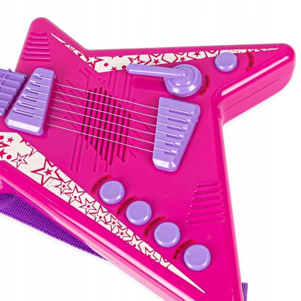 Gitara elektryczna karaoke mikrofon dla dzieci zdjęcie 4