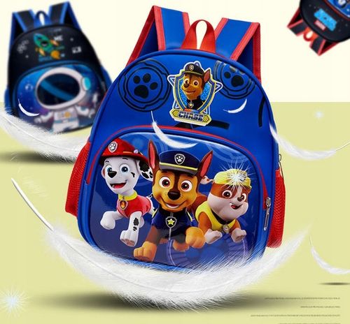 Plecak przedszkolny 2 kieszenie PSI PATROL szkolny dla dzieci chłopca na Arena.pl