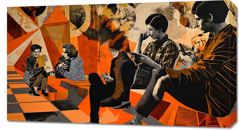 Obraz 90x50cm Przestrzeń Do Dialogu zdjęcie 1