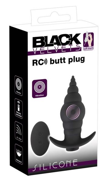 Black Velvets Rc Butt Plug zdjęcie 1