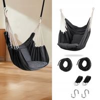 BOHO FOTEL WISZĄCY KRZESŁO BRAZYLIJSKIE HUŚTAWKA HAMAK OGRODOWY NA BALKON