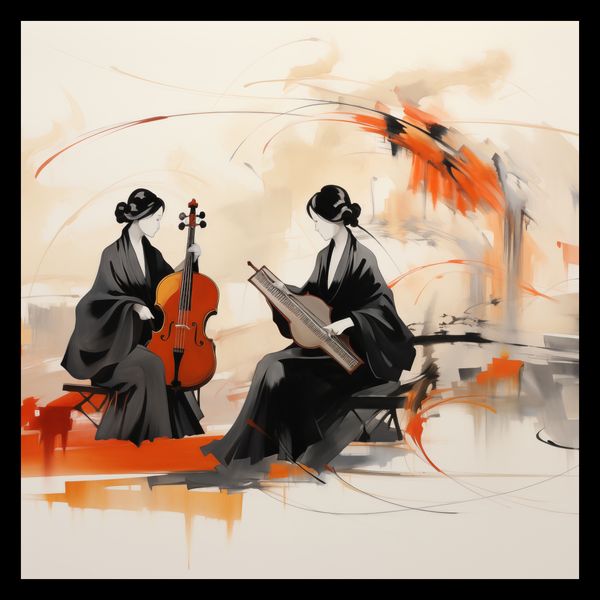 Plakat 40x40cm Harmonia Ciszy zdjęcie 2