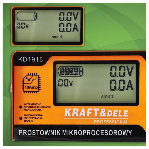 prostownik mikroprocesorowy 10amp 12/24v na Arena.pl