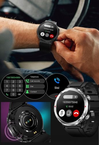 SMARTWATCH Zegarek Męski 600MAH ROZMOWY SMS na Arena.pl
