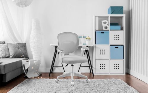 Fotel Obrotowy Krzesło DLA DZIECI MŁODZIEŻY Mark Adler Junior 3.0 Grey na Arena.pl